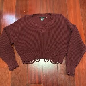 forever 21 knit vneck